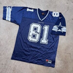 Vintage 90s Nike Dallas Cowboys‎ Raghib Rocket Ismail #81 NFL Jersey Mens Large